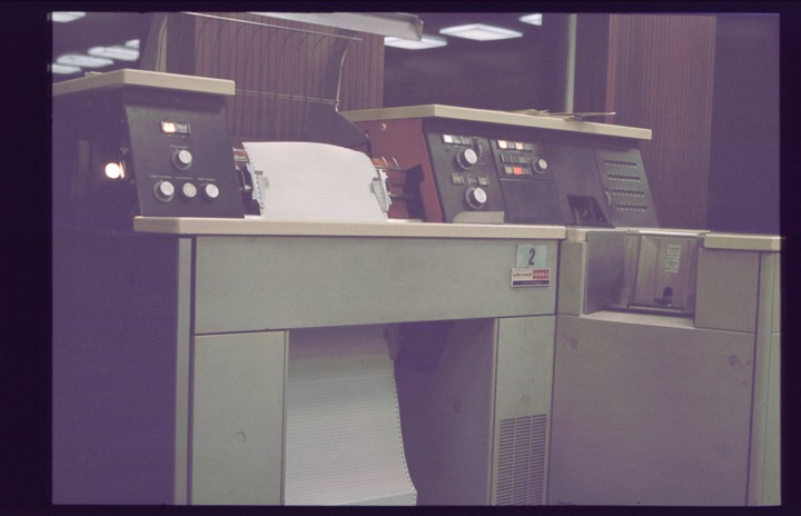 UNIVAC 1004 Computer bei Mannstaedt, Quelle: Kaspar Quadt
