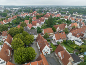 Luftaufnahmen der Roten Kolonie, Foto: Paul-Philipp Braun