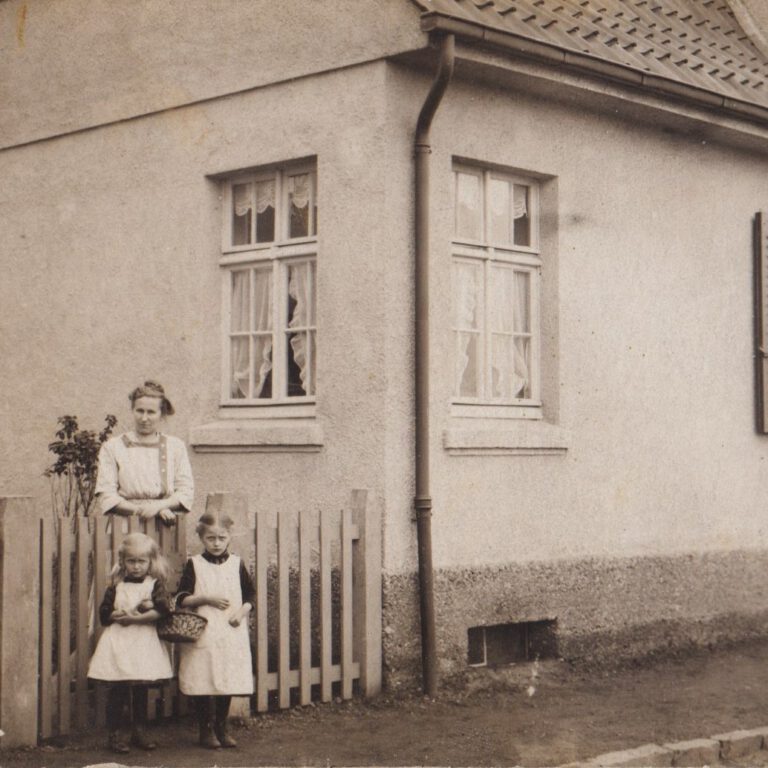 Postkarte von 1913, zur Verfügung gestellt von Rolf Hönscheid und Familie