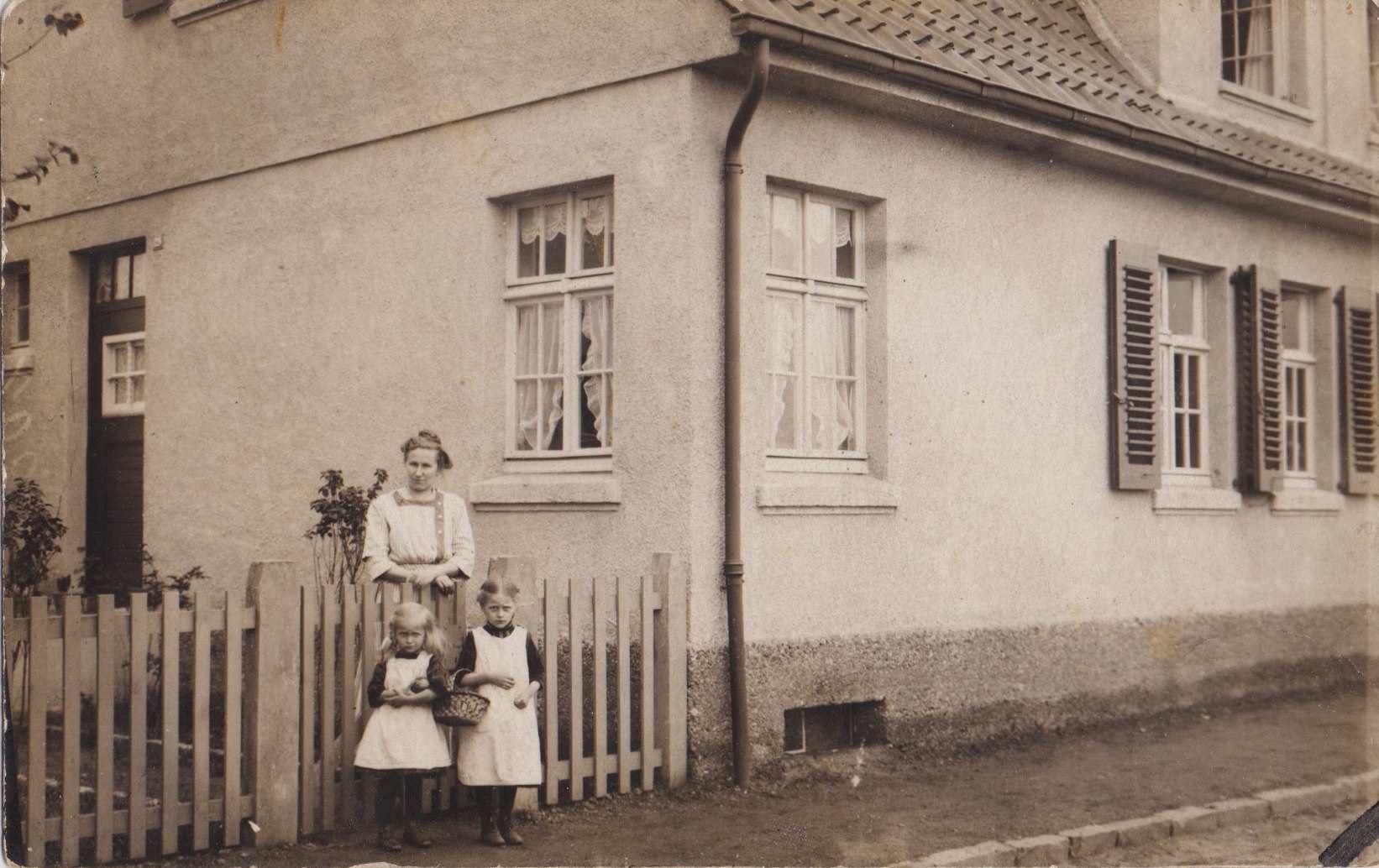 Postkarte von 1913, zur Verfügung gestellt von Rolf Hönscheid und Familie