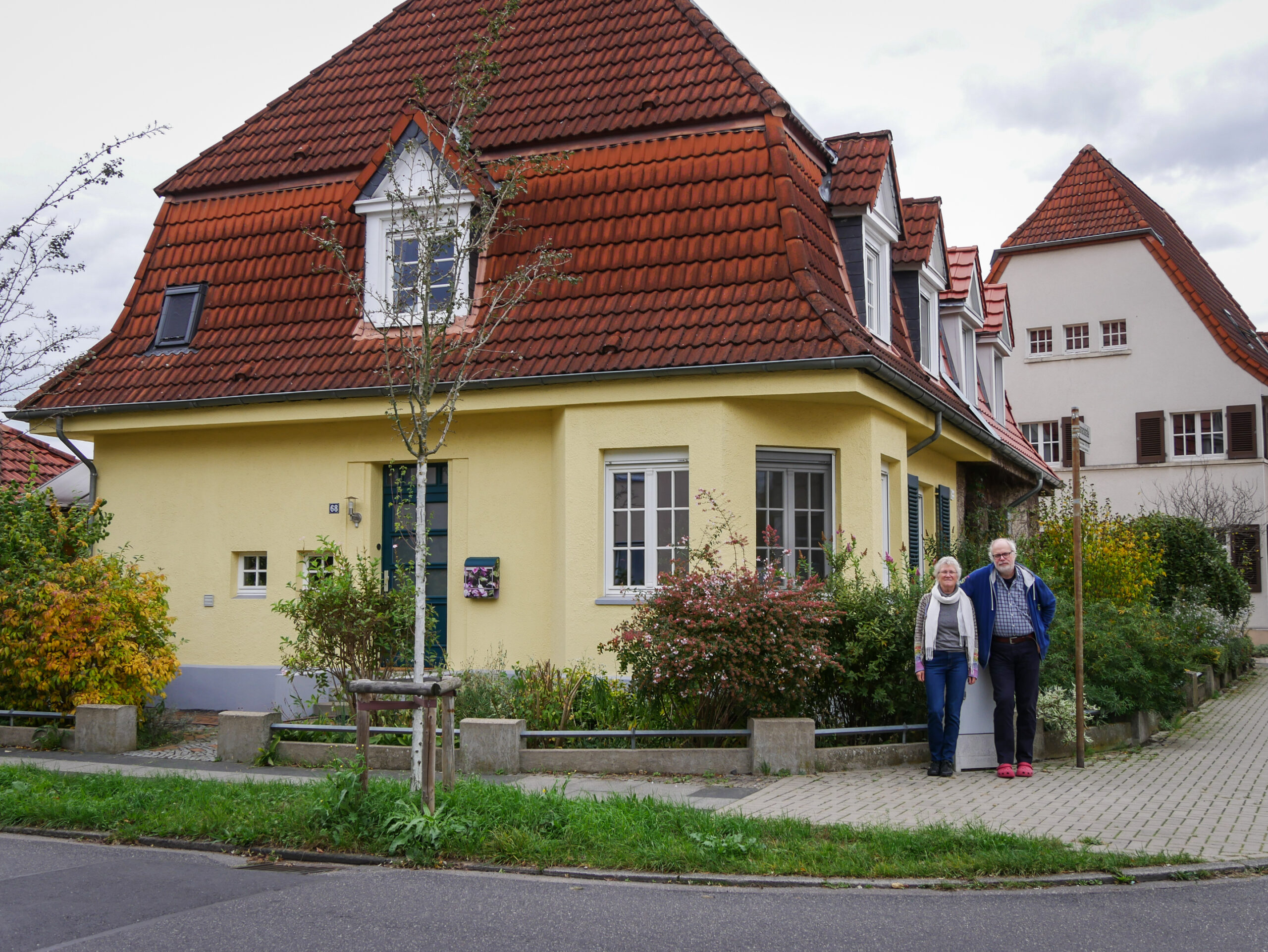 Das Haus Moselstraße, Ecke Bismarckstraße in der roten Kolonie, Foto: Christine Siefer
